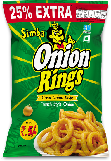 Simba Onion Rings French Style ₹5